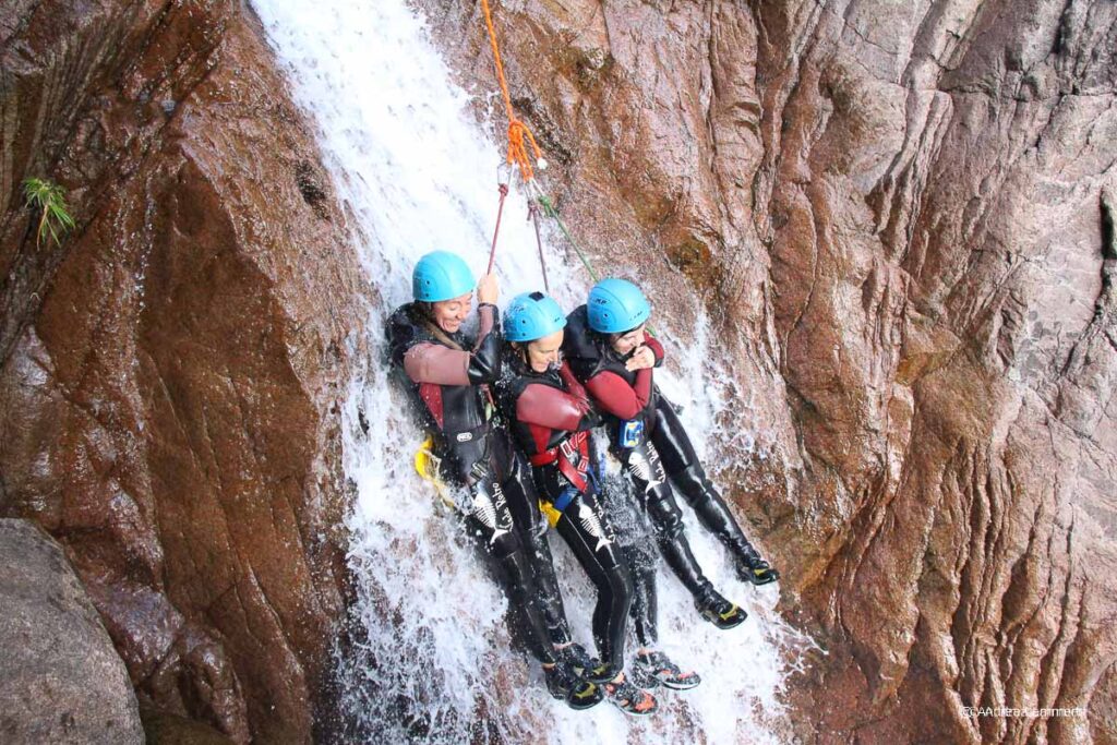 Canyoning auf Korsika