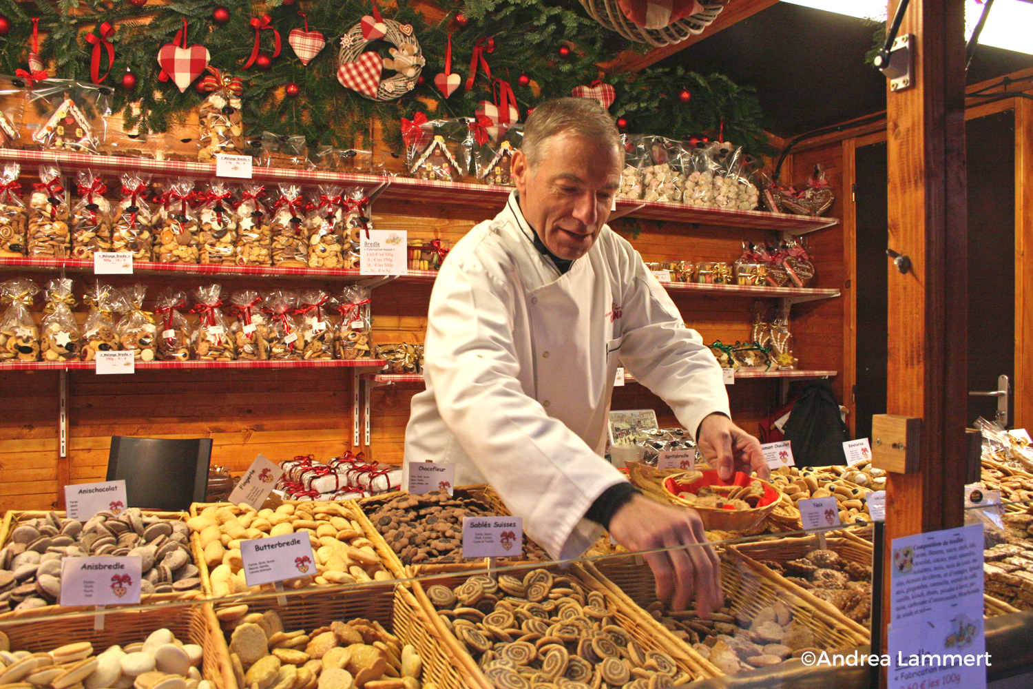 Weihnachten im Elsass, Strassburg, Weihnachtsbacken, Weihnachtsmarkt