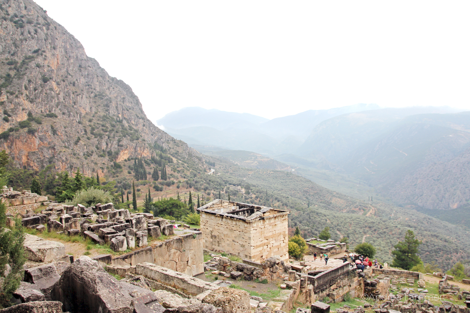 Magisches Delphi. Tempel, Übersicht