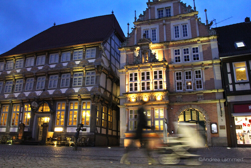 Hameln Tipps, Innenstadt Hameln,Blaue Stunde,