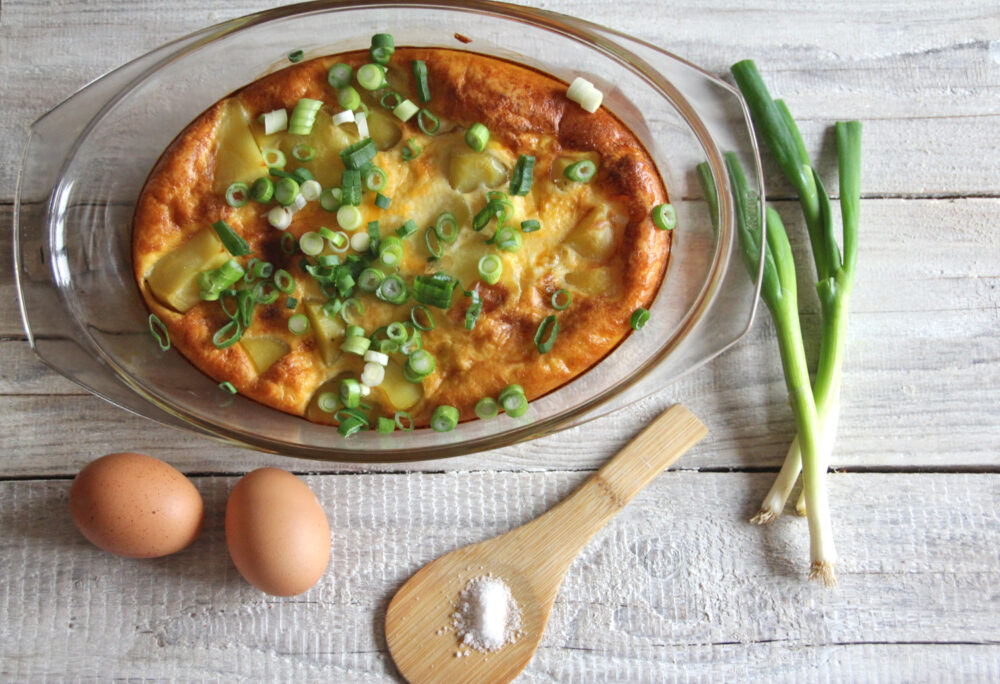 Spanische Tortilla im Ofen, rezept