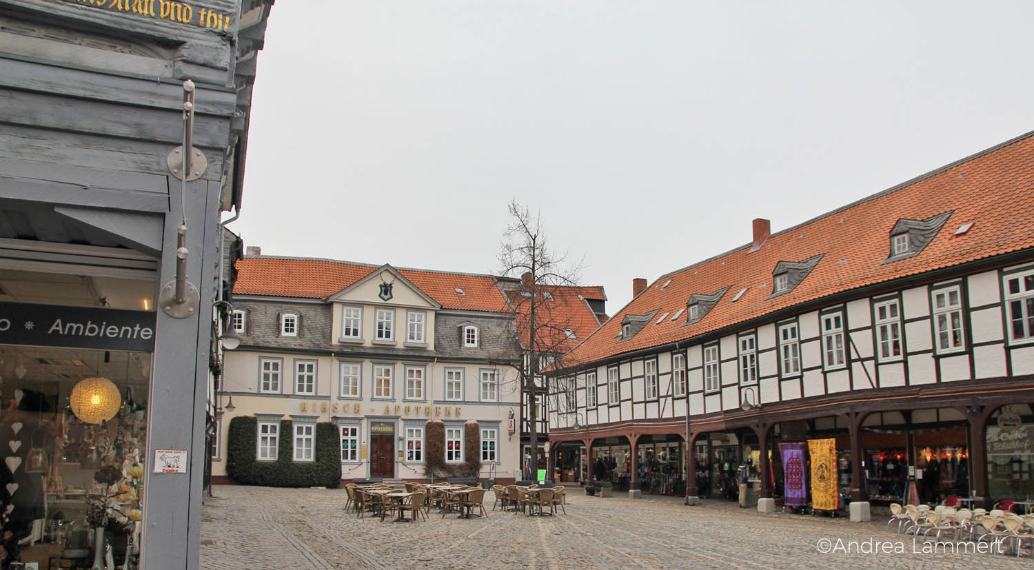 Goslar, Ein Tag in Goslar, Innenstadt; Hirschapothekee