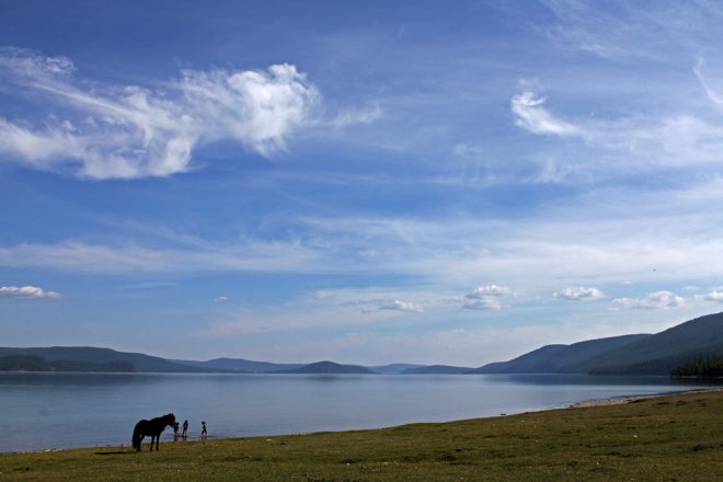Mongolei, Lake Hovsgol, Hovsgol See, Umweltschaftz, Taiga, Möron