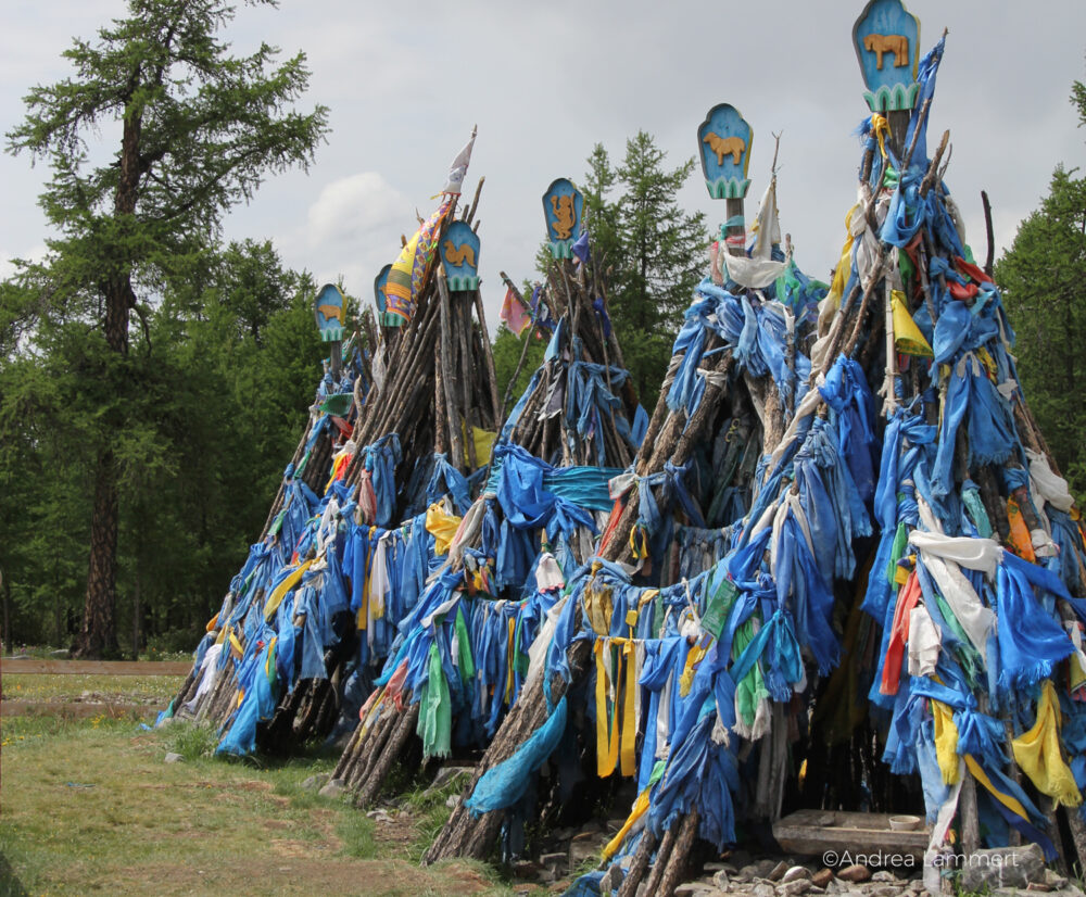 Schamanen in der Mongolei, Tal der Schamanen, Lake Hovsgol, Schamane, Oovo, Ulan Uul