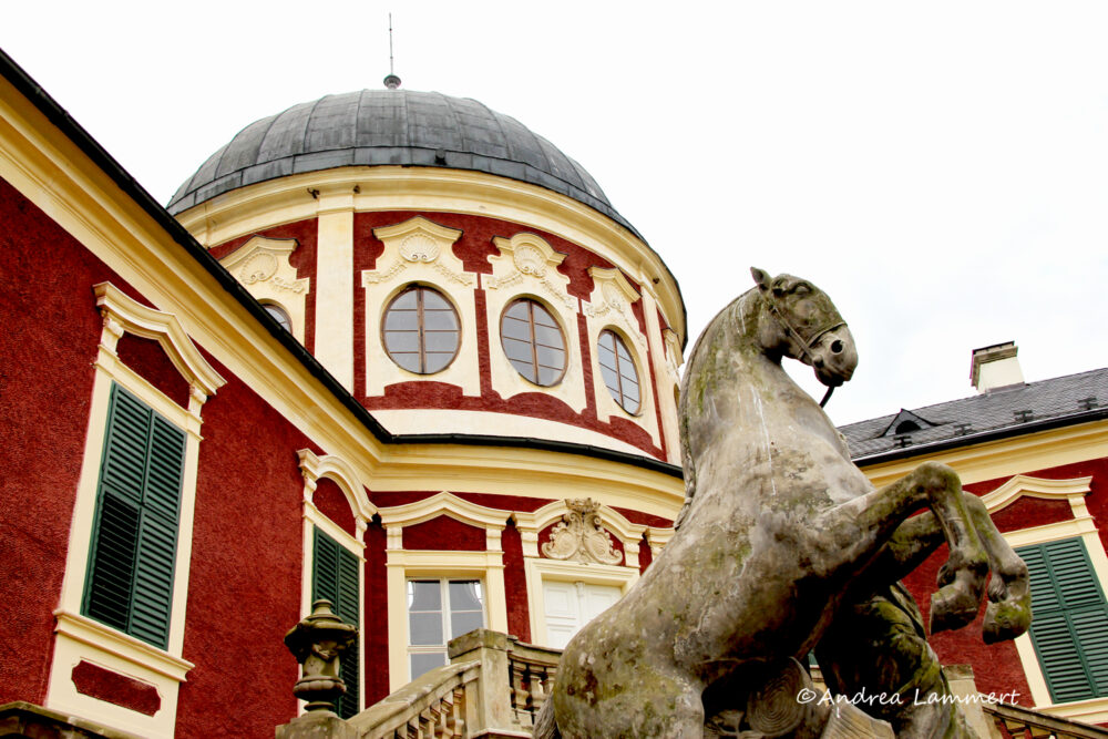 Elberadweg Tschechien, Veltrusy, Schloss