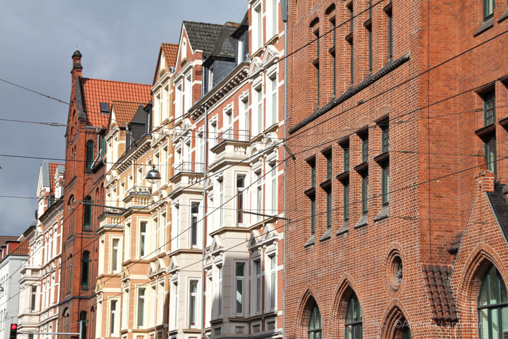 Hannover-Linden, Lindener Markt, Fassaden, Egestorfer Straße