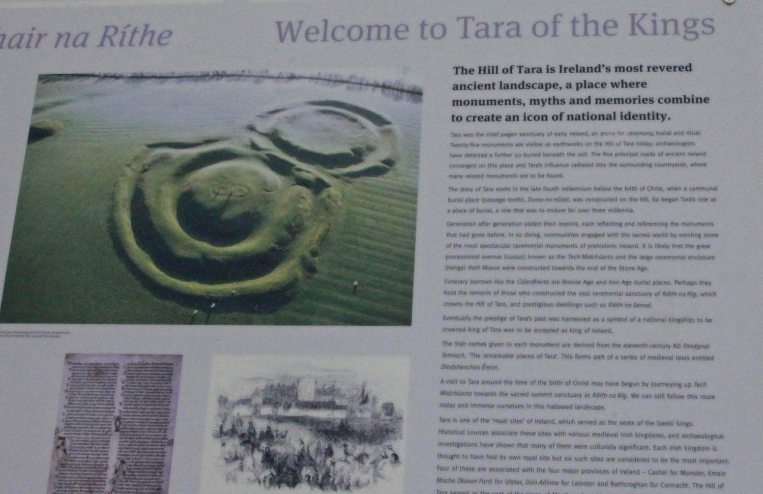 Irland, Kraftplatz Hills of Tara, Kraftplatz, Meath, Friedhof am Rande des Hills of Tara