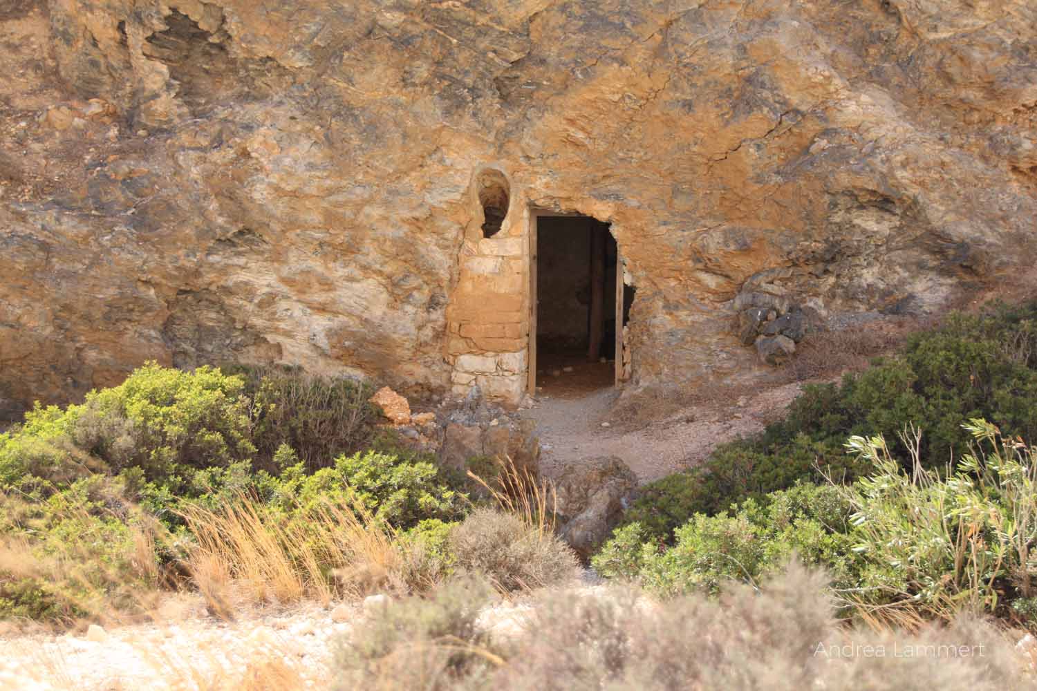 Schwefelminen Milos, Sulfur Mines, Paliorema, Verlassener Ort mit Bergbau auf Milos