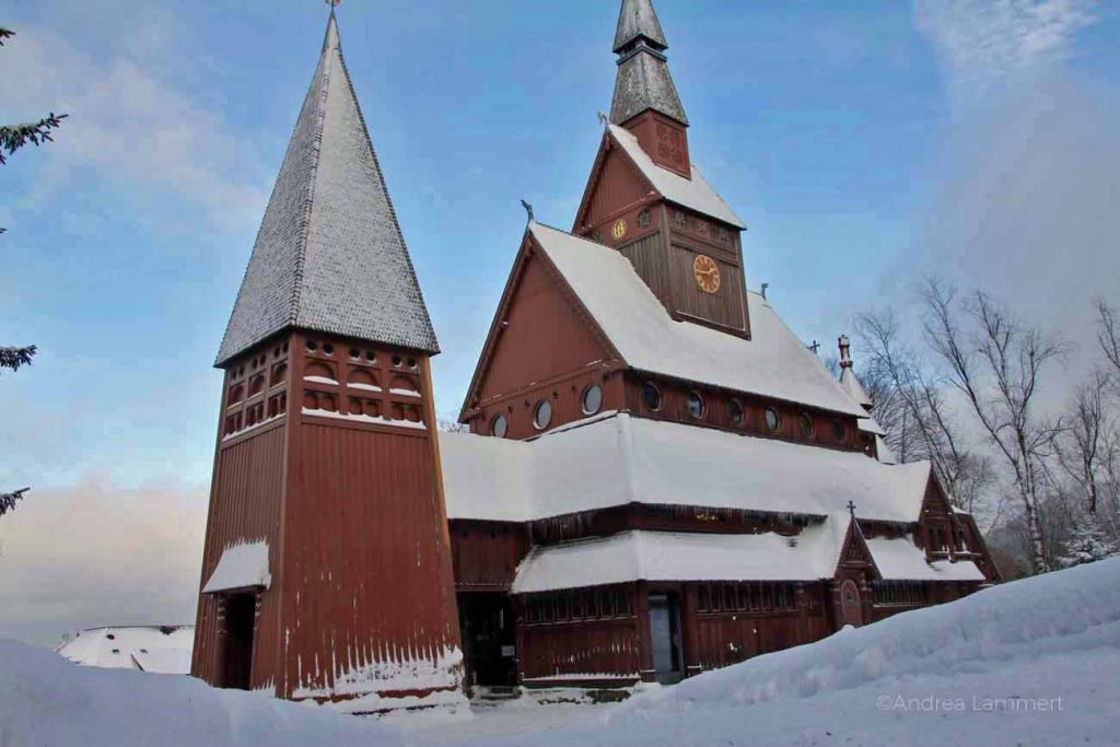 Stabkirche in Hahnenklee im Harz
