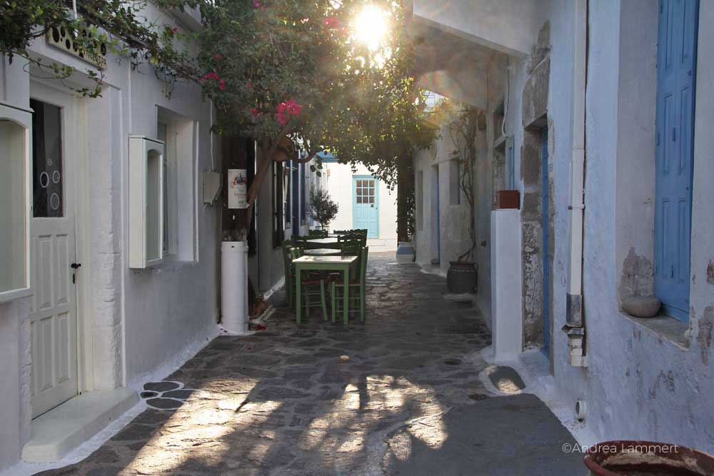 Die Sehenswürdigkeiten der griechischen Insel Milos, Plaka