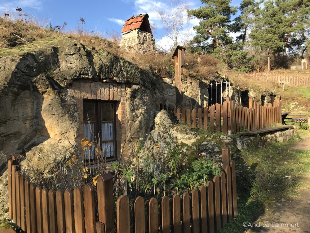 Höhlenwohnung im Harz/Langenstein, Führung durch die Wohnungen, Hobbithöhlen in Deutschland