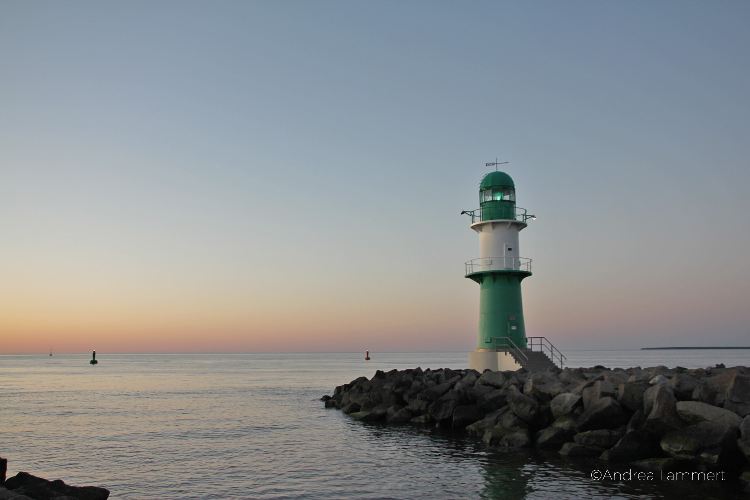 Warnemünde, Tipps, Leuchtturm mit Teepott