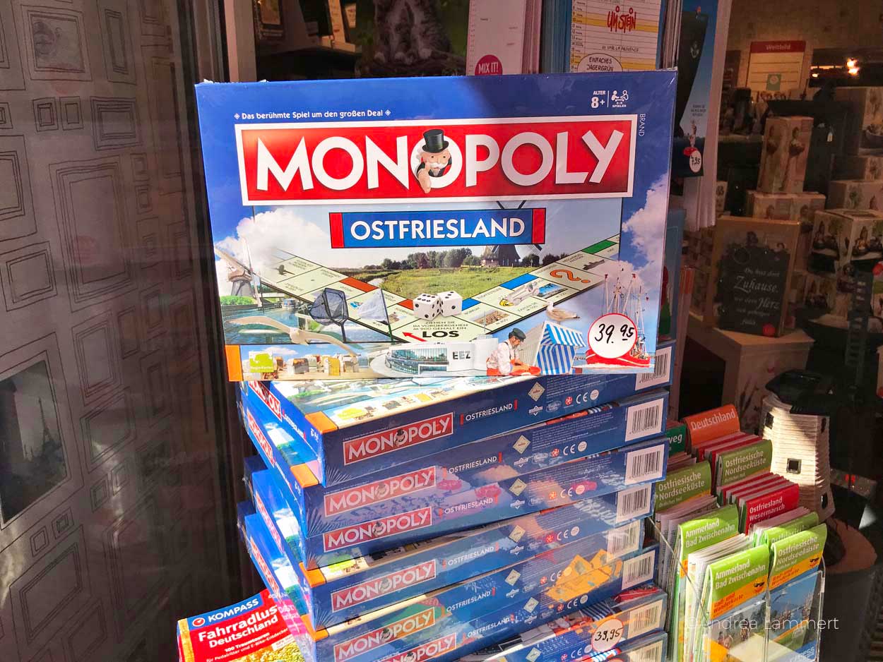 Ostfriesen-Monopoly: Gehört zu den schönen Sachen, die man in Leer machen kann. Geheimtipps für die ostfriesische Stadt