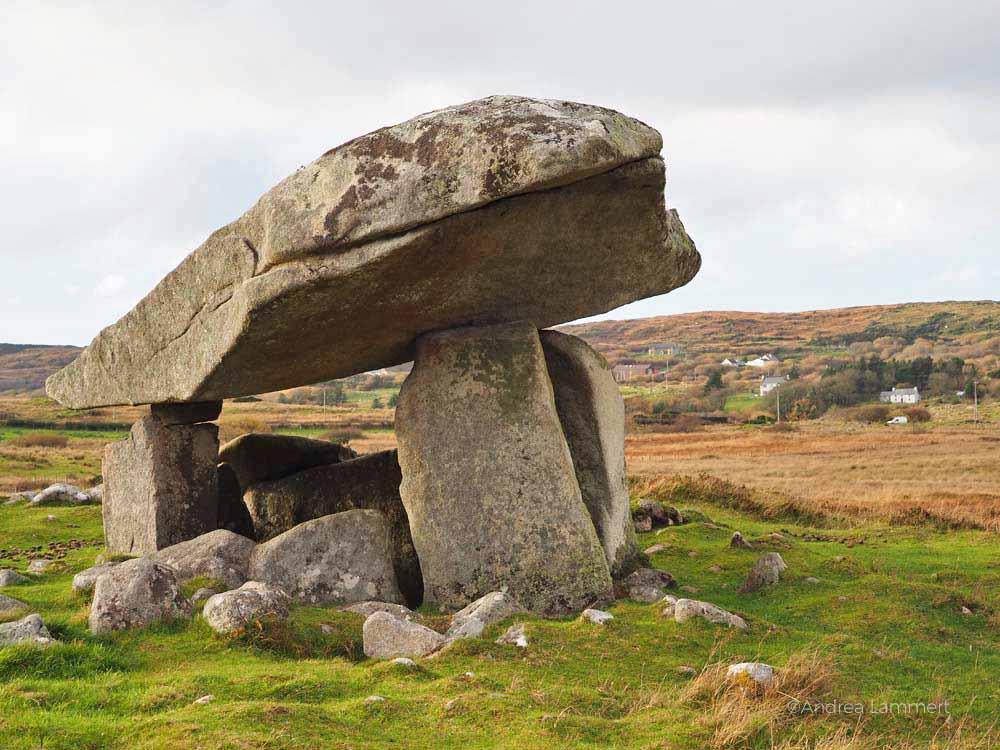 Kilclonney-Dolmen, Donegal, Tumb, Mystische Stätten, Kraftorte, Dolmen Adrara, Megalytic places