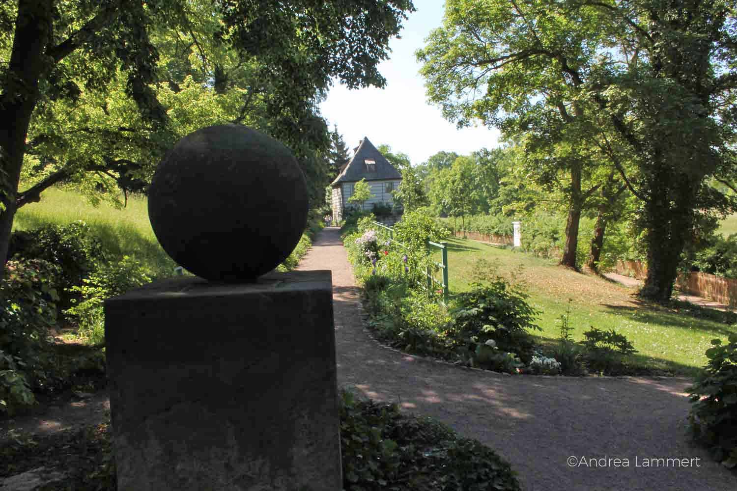 Weimar, Goethespasziergang, Goethes Gartenhaus