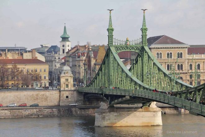 Budapest mit Kindern, Grüne Brücke