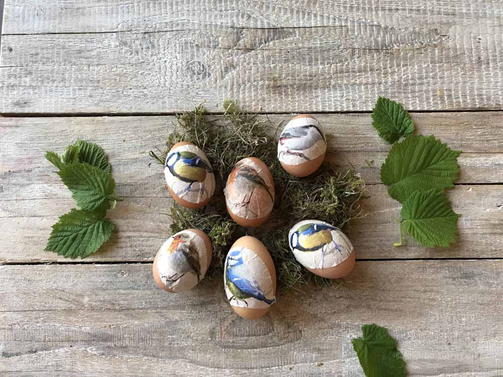 Ostereier Dekoration Eieraufkleber Deko-Aufkleber 