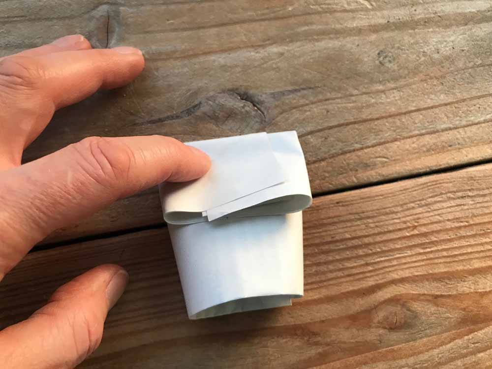 Anzuchttöpfe aus Papier selbst gemacht und torffrei