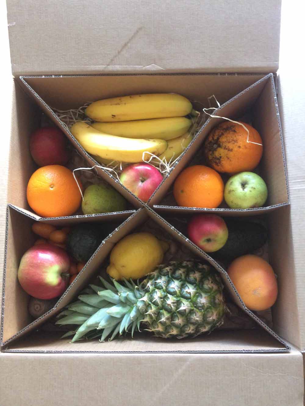 Tipps zum Nachhaltigen Leben - Obstbox