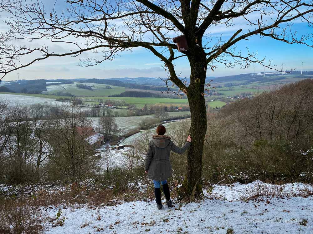 Kalletal, wandern, Hexenberg in Lüdenhausen