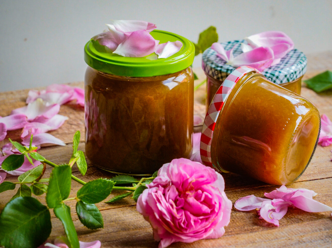 Rezept RhabarberRosenMarmelade I indigoblau.de