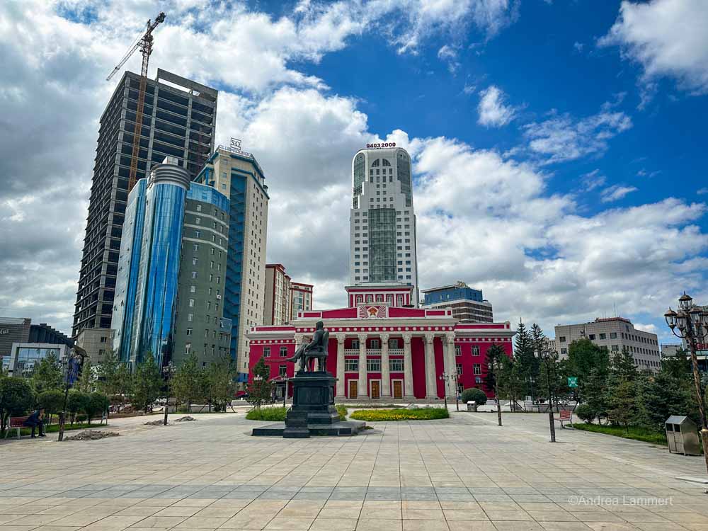 Nationaltheater von Ulaanbaatar.