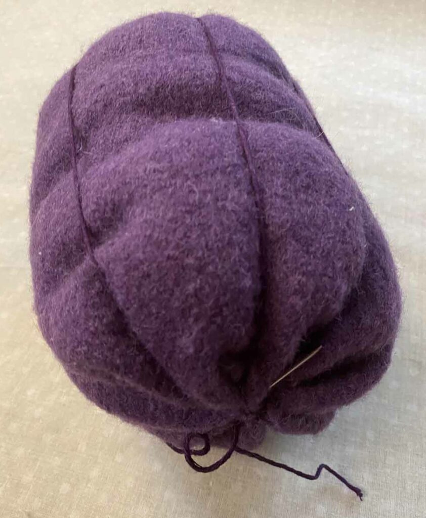 Anleitung Kürbiskissen nähen diy