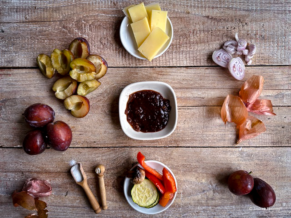 Pflaumenchutney Rezept, Zutaten