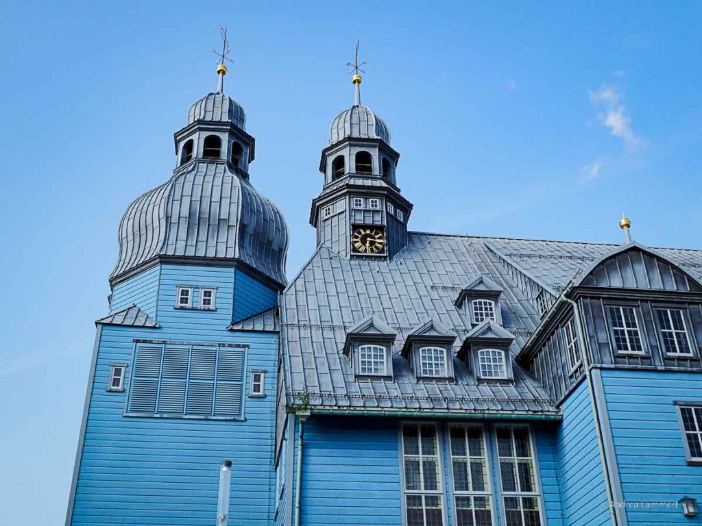 Sehenswürdigkeiten Clausthal-Zellerfeld - blaute Marktkirche