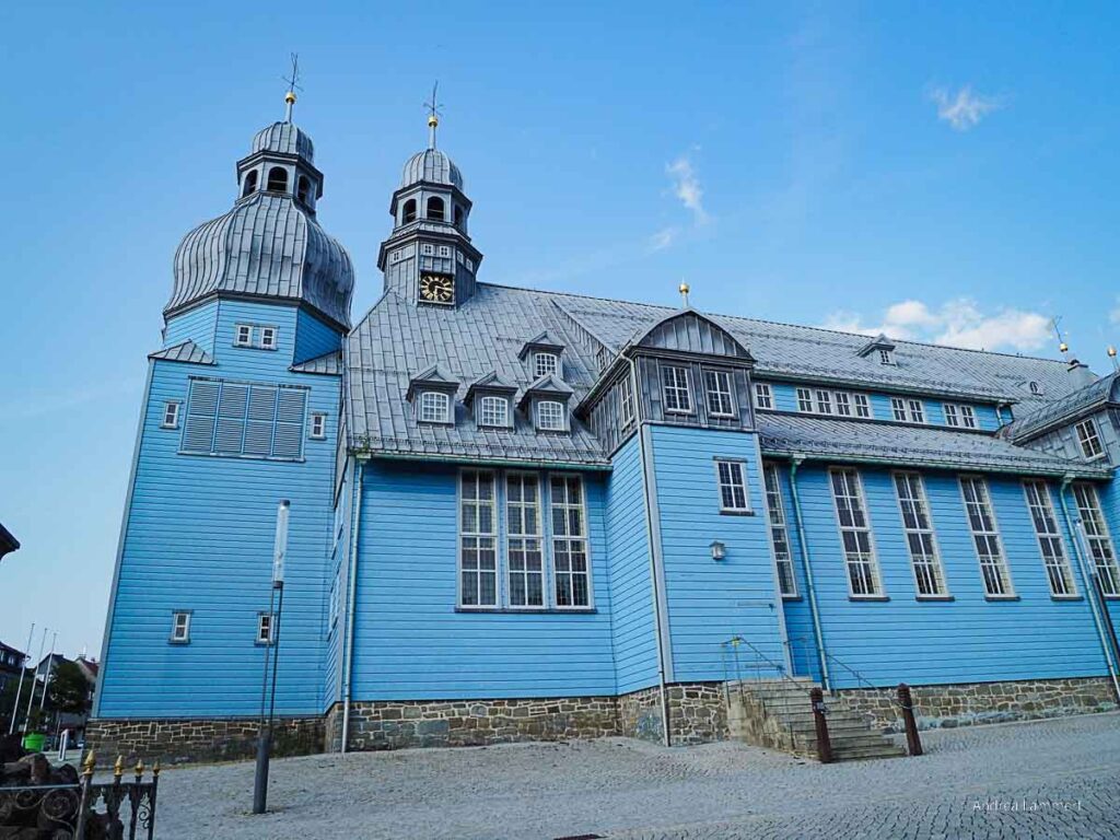 Sehenswürdigkeiten Clausthal-Zellerfeld - blaute Marktkirche
