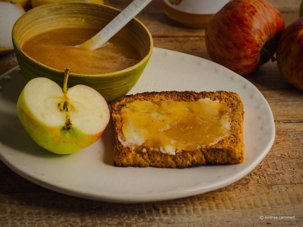 Apfelmarmelade Rezept. Apfelmarmelade selbstgemacht