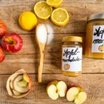 Apfelmarmelade selber machen - schnelles Rezept mit Tonka und Zimt Apfelmarmelade Rezept. Apfelmarmelade selbstgemacht