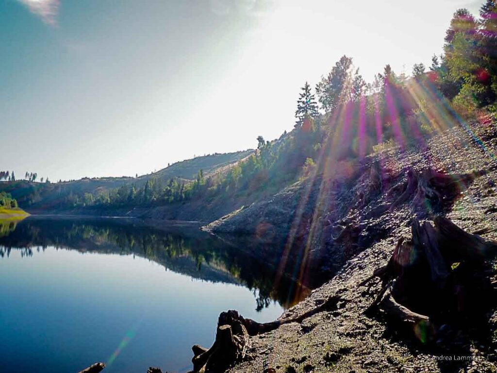 Badeseen im Harz, hier die Okertalsperre