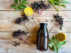 Holundersaft selbst gemacht Rezept